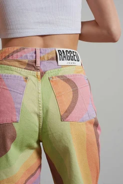 Acid Denim Short