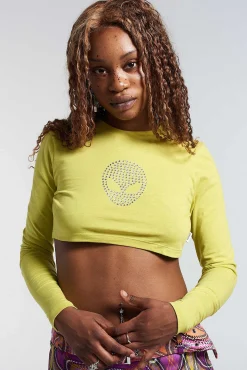 Alien Cropped Tee