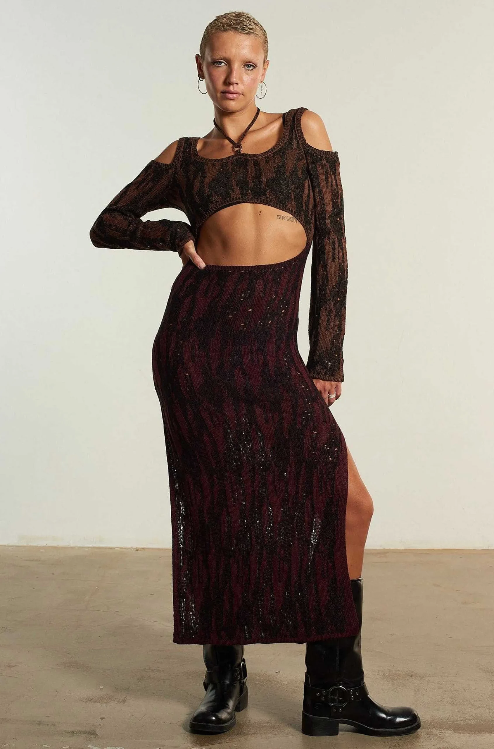 Ascend Cut Out Maxi Dress