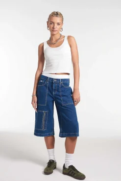 Avril Skater Short - Blue
