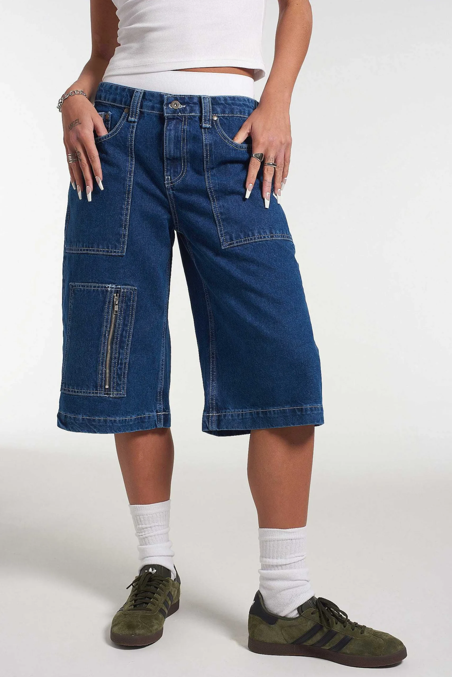 Avril Skater Short - Blue