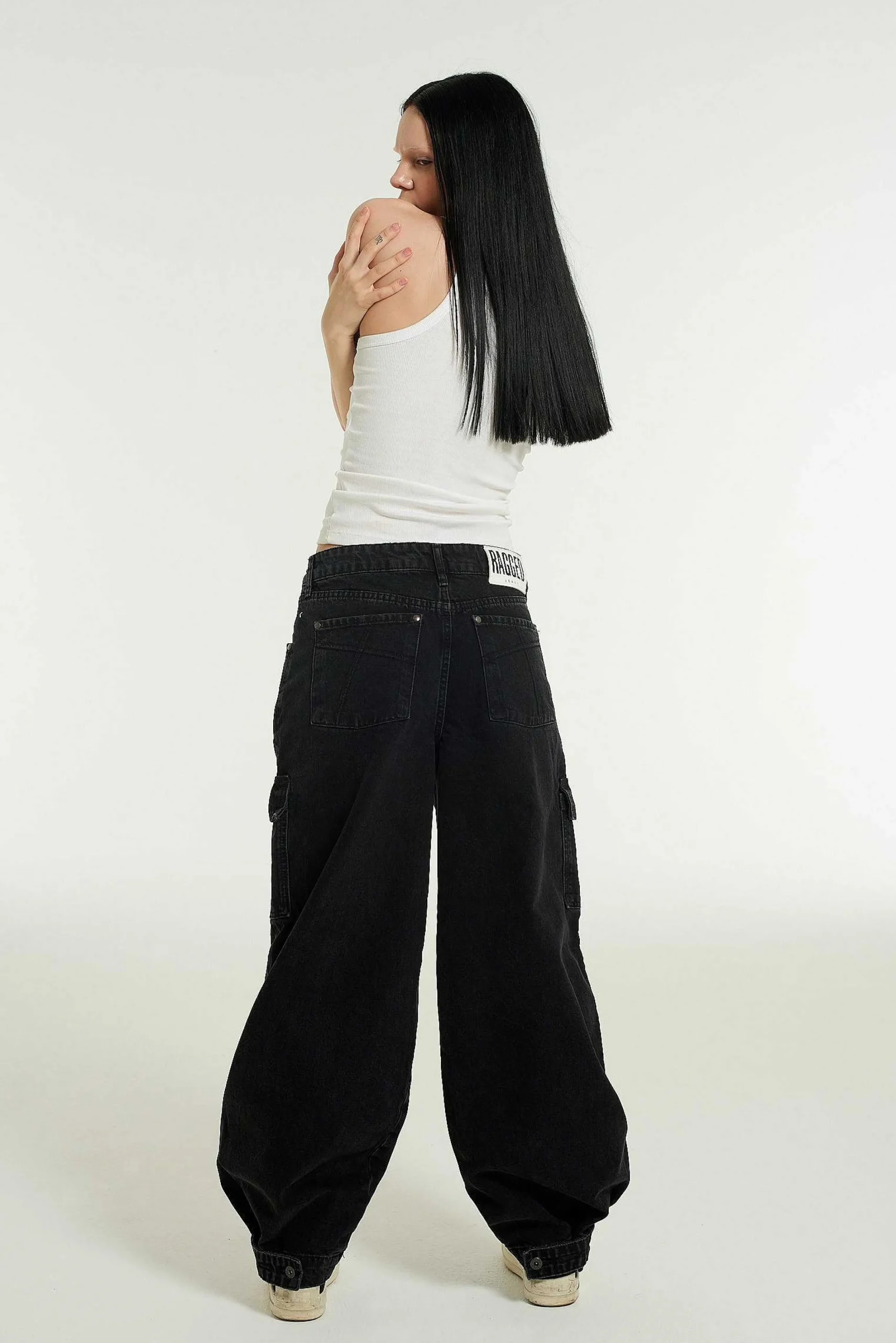 Balloon Jean - Charcoal