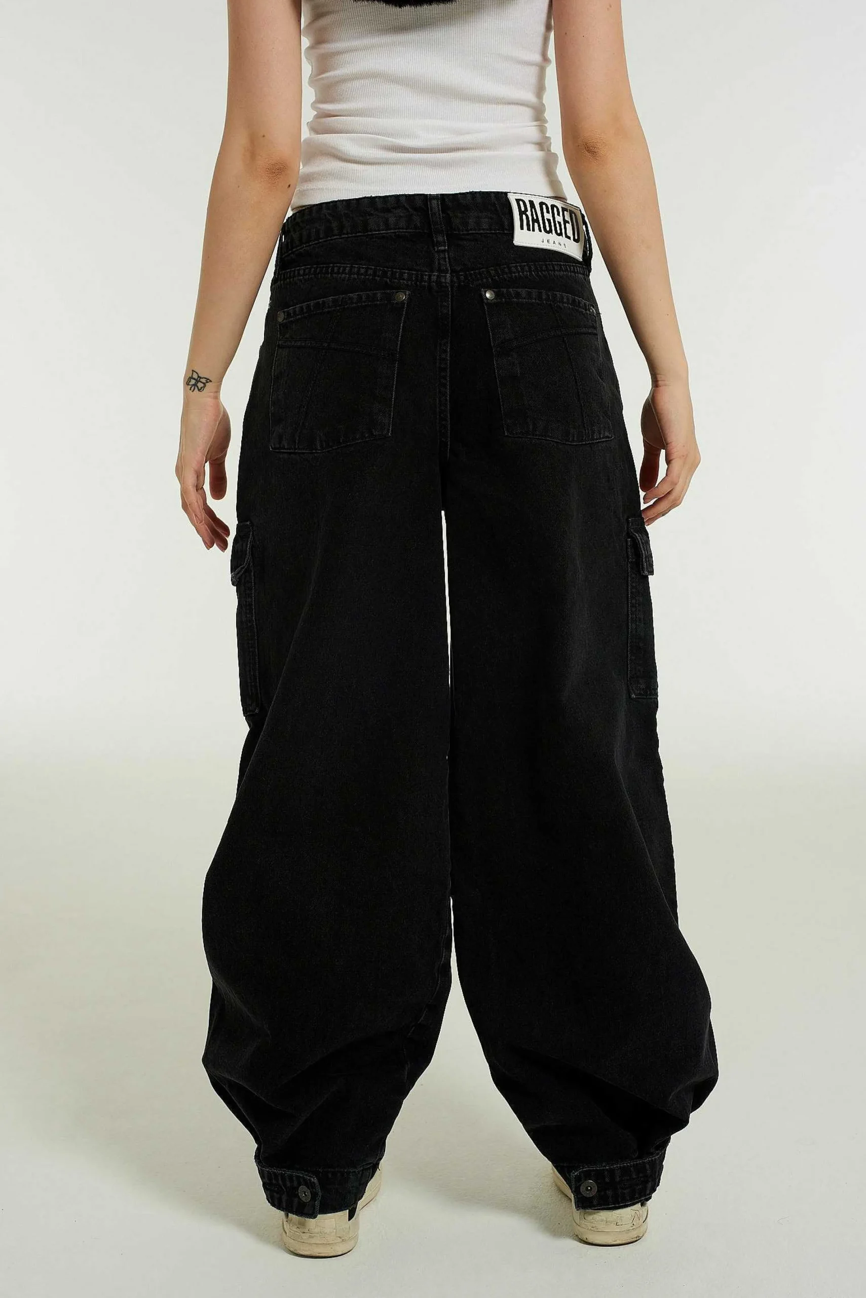 Balloon Jean - Charcoal