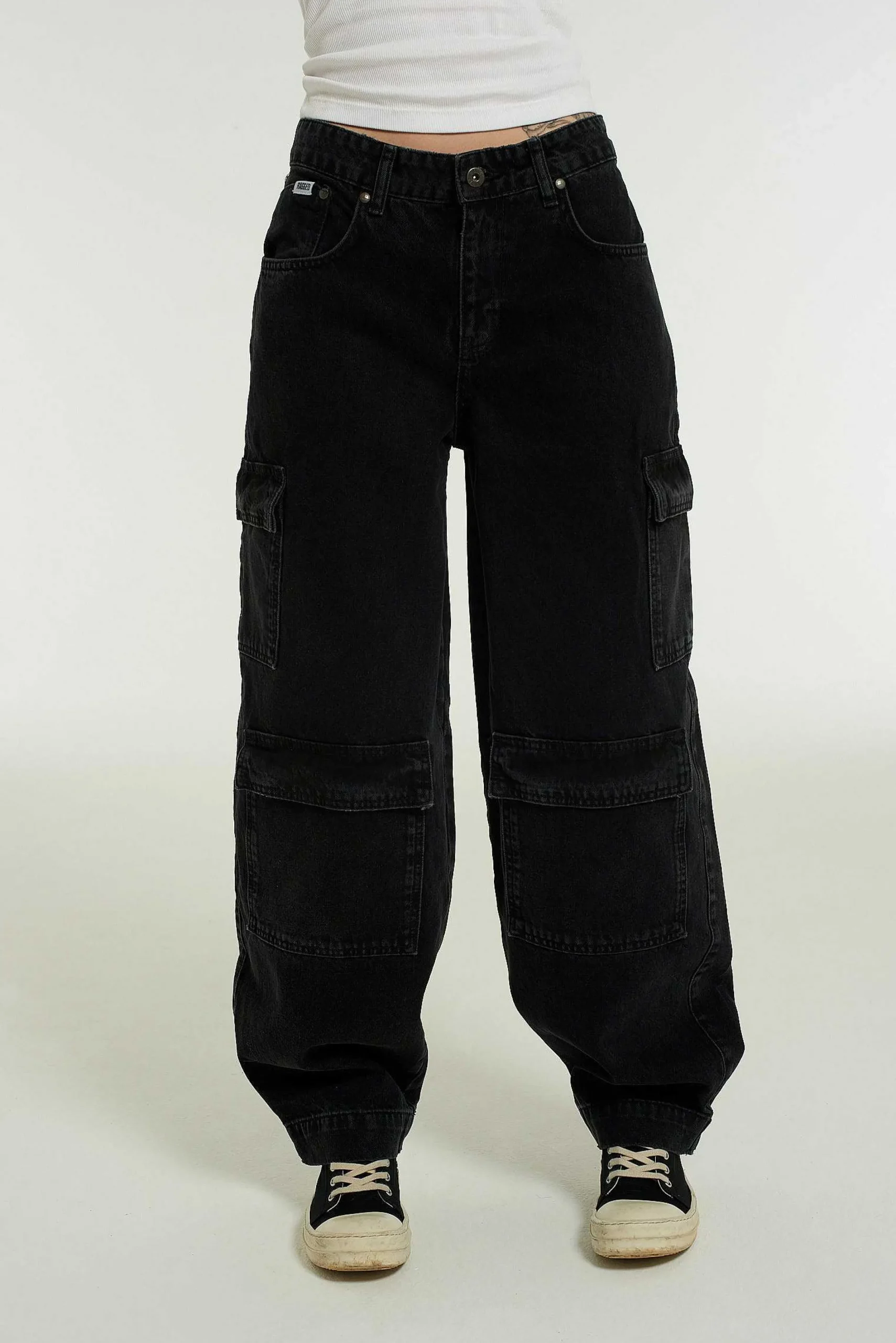 Balloon Jean - Charcoal