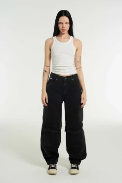 Balloon Jean - Charcoal