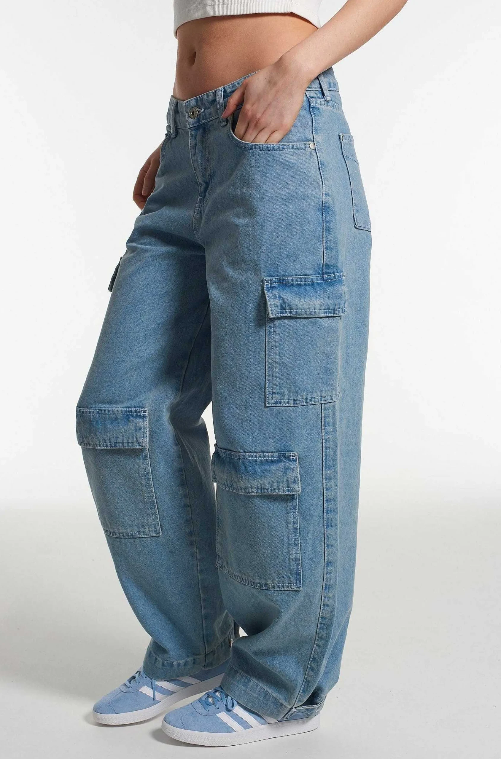 Balloon Jean - Light Blue