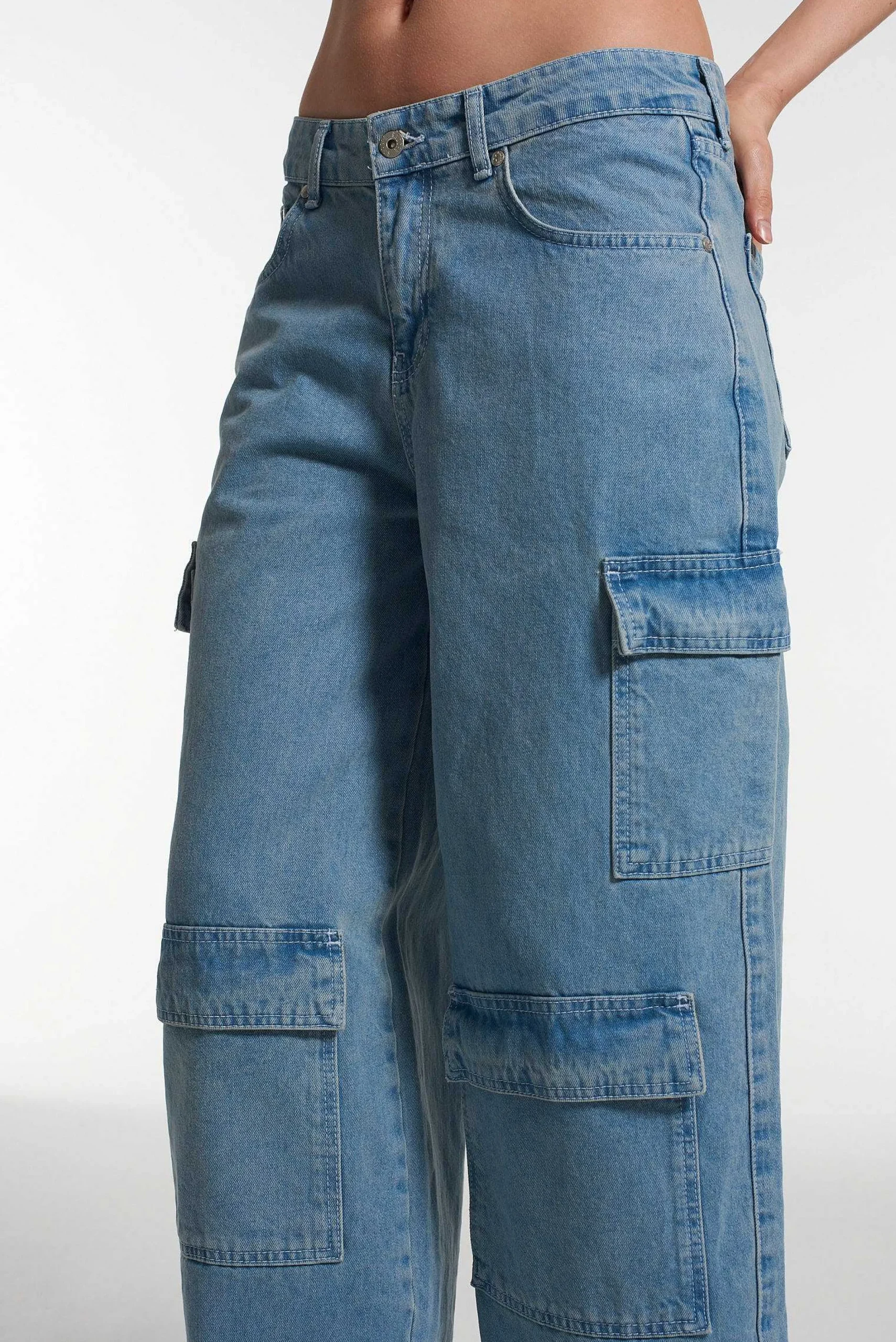 Balloon Jean - Light Blue