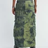 Bleach Cargo Maxi Skirt