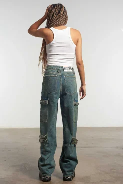 Bondage Jean Dirty Wash