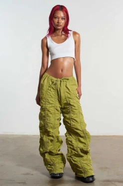 Bungee Parachute Pant Green