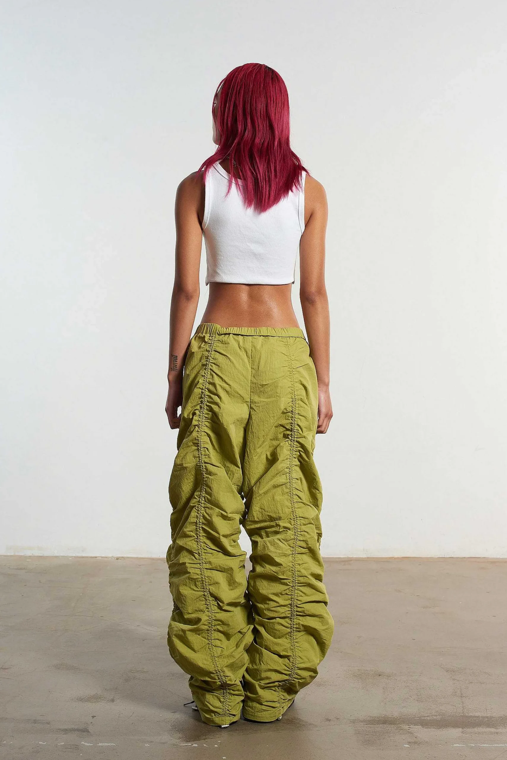 Bungee Parachute Pant Green