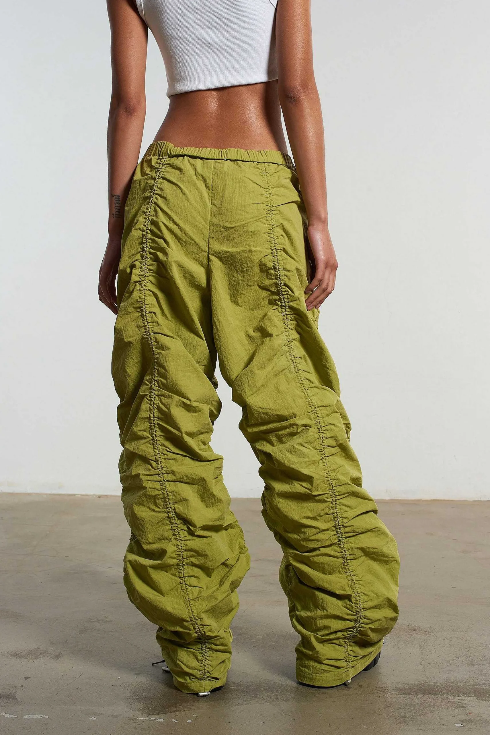 Bungee Parachute Pant Green