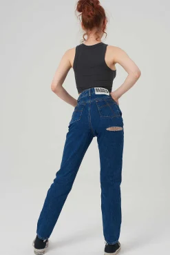 Butt Cut Jeans - Indigo