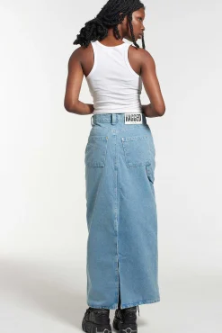 Carpenter Maxi Skirt - Blue