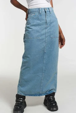 Carpenter Maxi Skirt - Blue