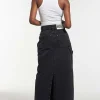 Carpenter Maxi Skirt - Charcoal