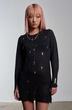 Charmed Knit Mini Dress