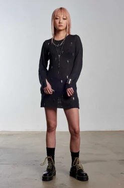 Charmed Knit Mini Dress