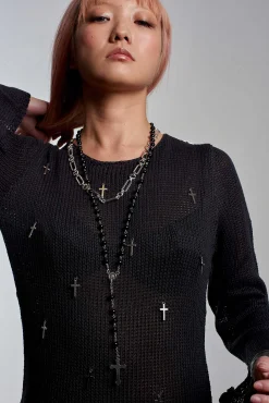 Charmed Knit Mini Dress