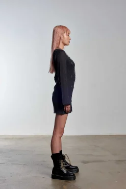 Charmed Knit Mini Dress