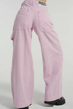 Cord Sweeper Jean - Pink