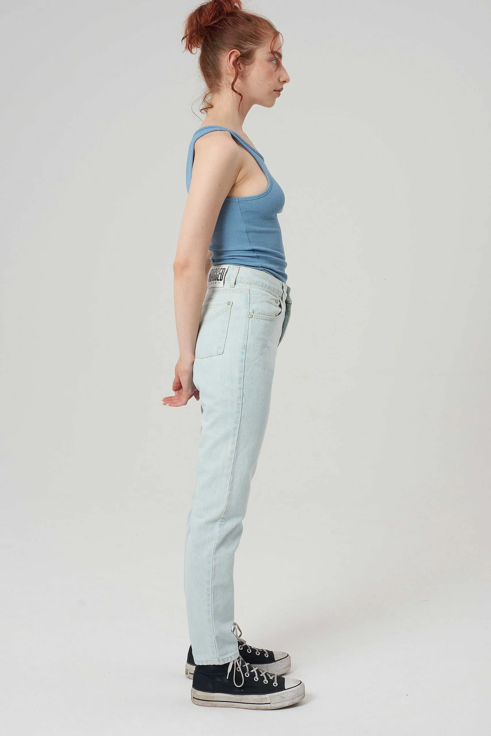 Cougar Mom Jean - Stonewash