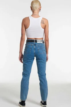 Cougar Mom Jean Light Blue