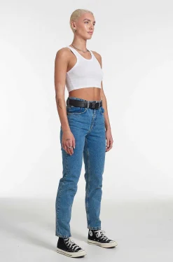Cougar Mom Jean Light Blue