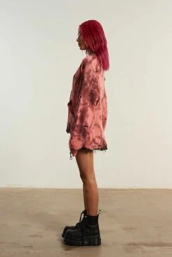 Creature Tie Dye Cardigan