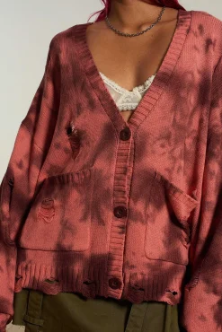 Creature Tie Dye Cardigan