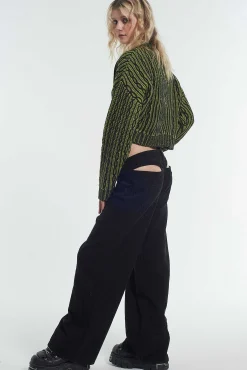 Cut Out Cord Jean