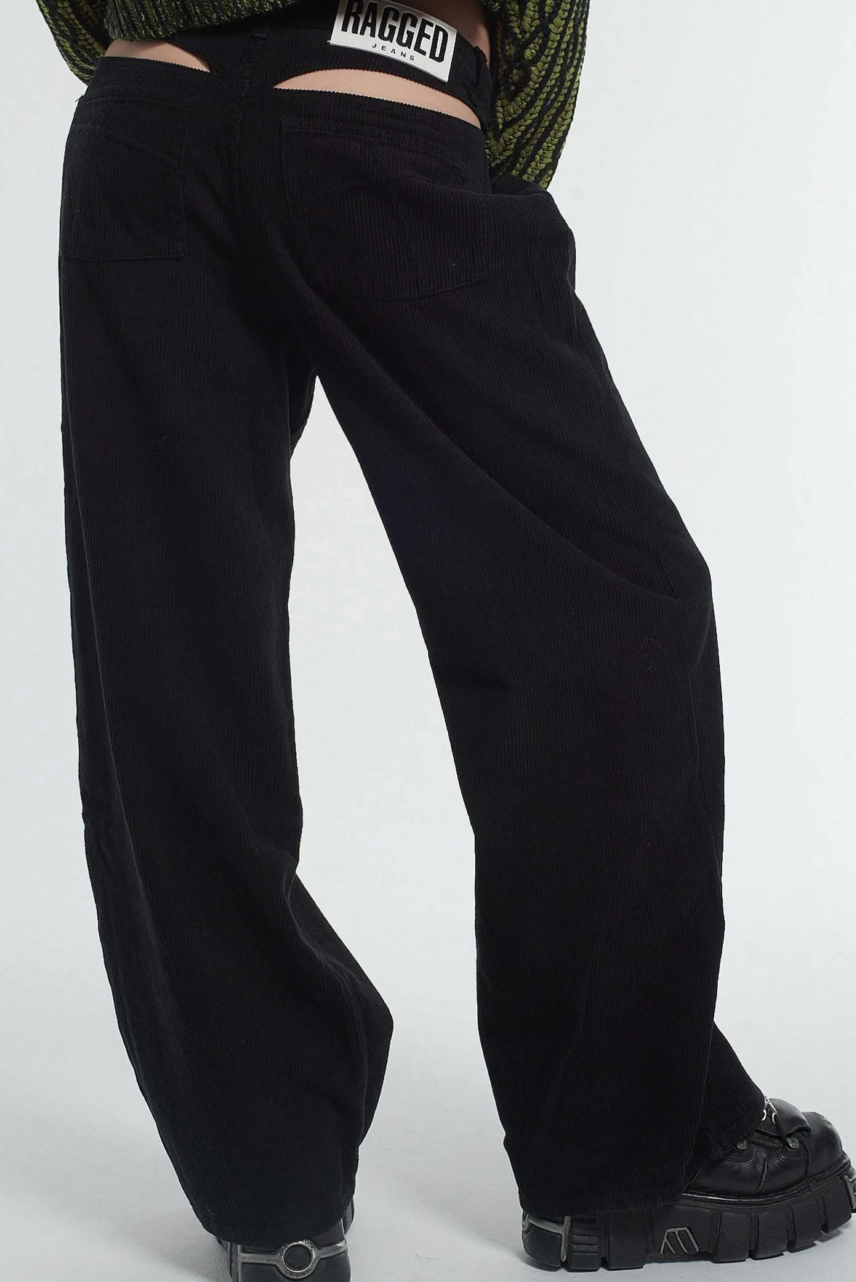 Cut Out Cord Jean