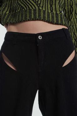Cut Out Cord Jean