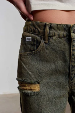 Drifter Distressed Skate Jean