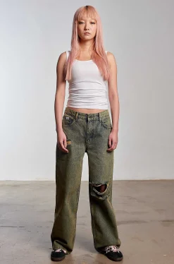 Drifter Distressed Skate Jean