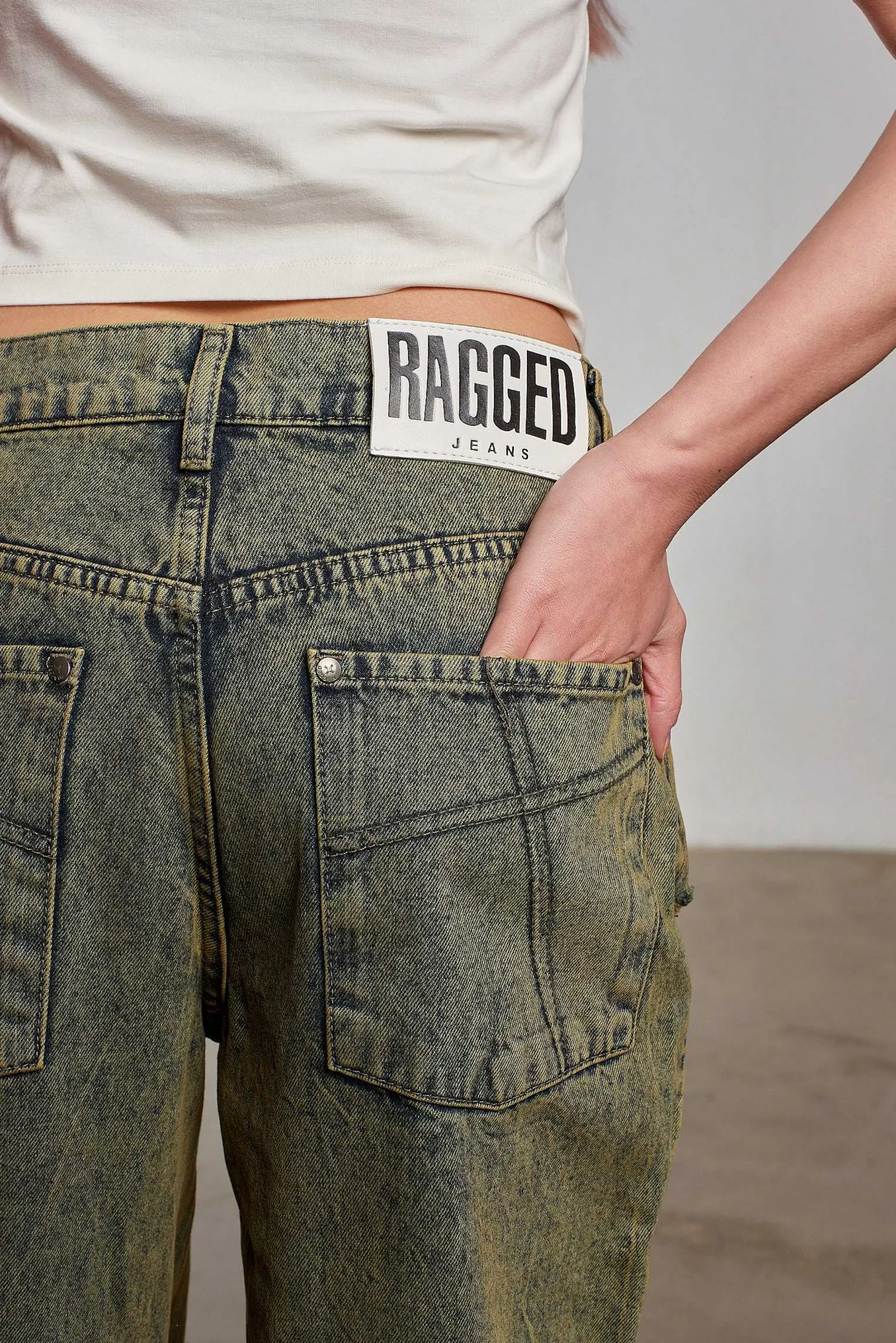 Drifter Distressed Skate Jean