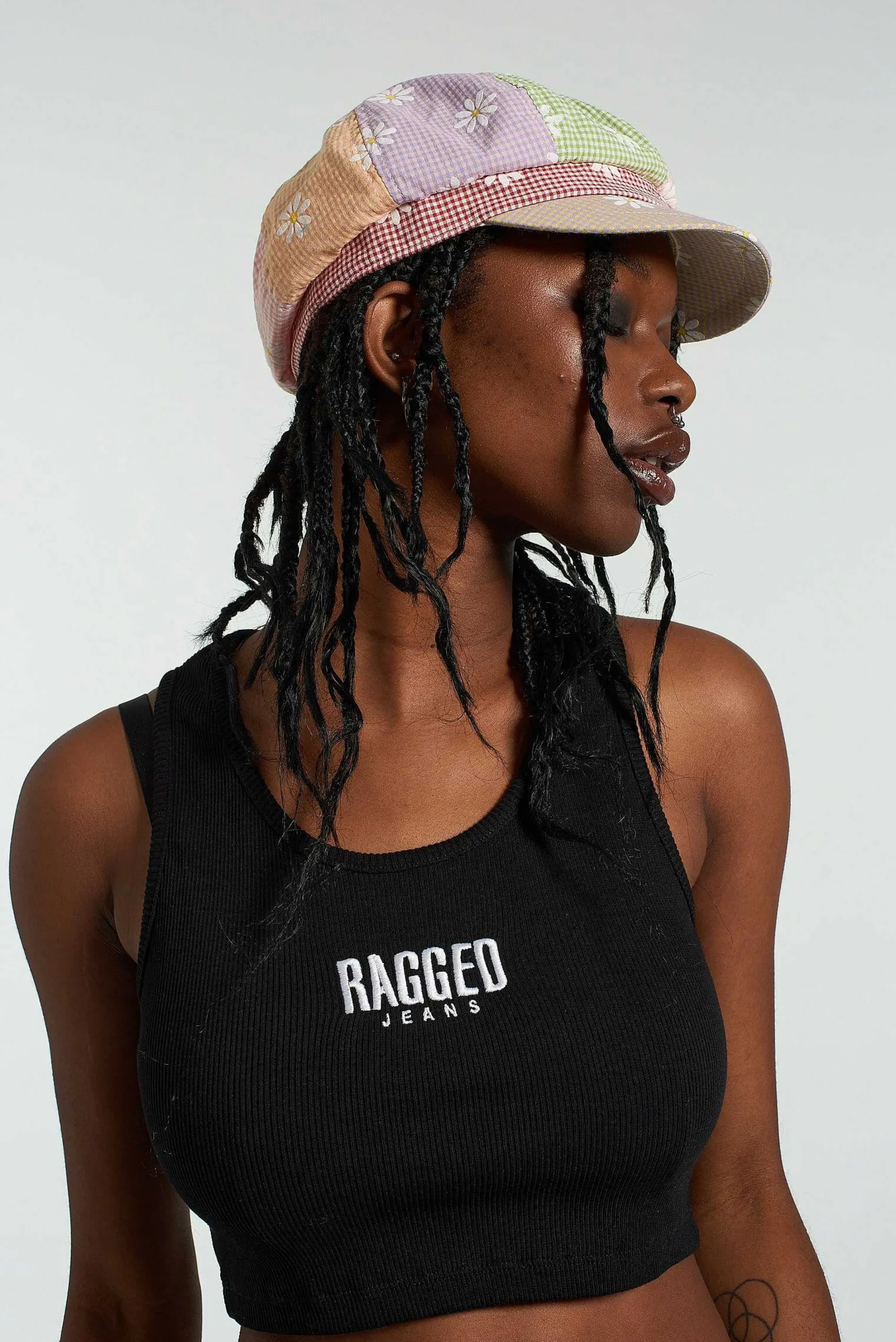 Flower Child Bakerboy Hat