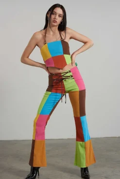 Jackpot Panelled Flared Pant