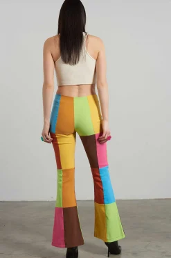 Jackpot Panelled Flared Pant