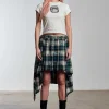 Lore Pleated Tartan Skirt