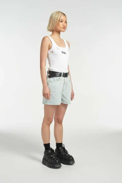 Mom Short Stonewash