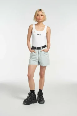 Mom Short Stonewash
