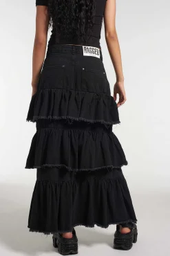 Morticia Maxi Skirt