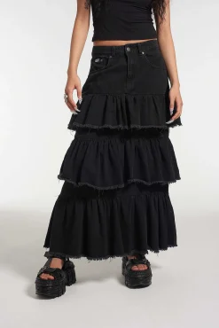 Morticia Maxi Skirt