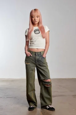 Mouthy Ragged Baby Tee