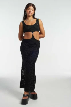 Nightshade Cut Out Maxi Dress