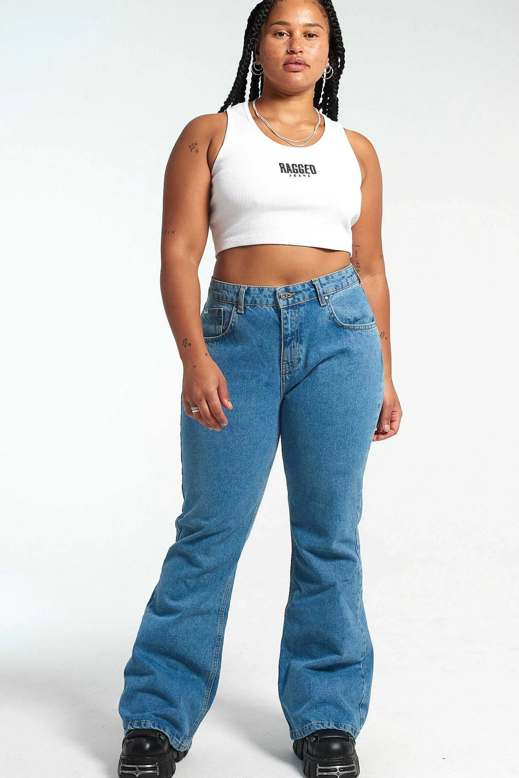 Organic Boot Cut Dakota Jean Light Blue