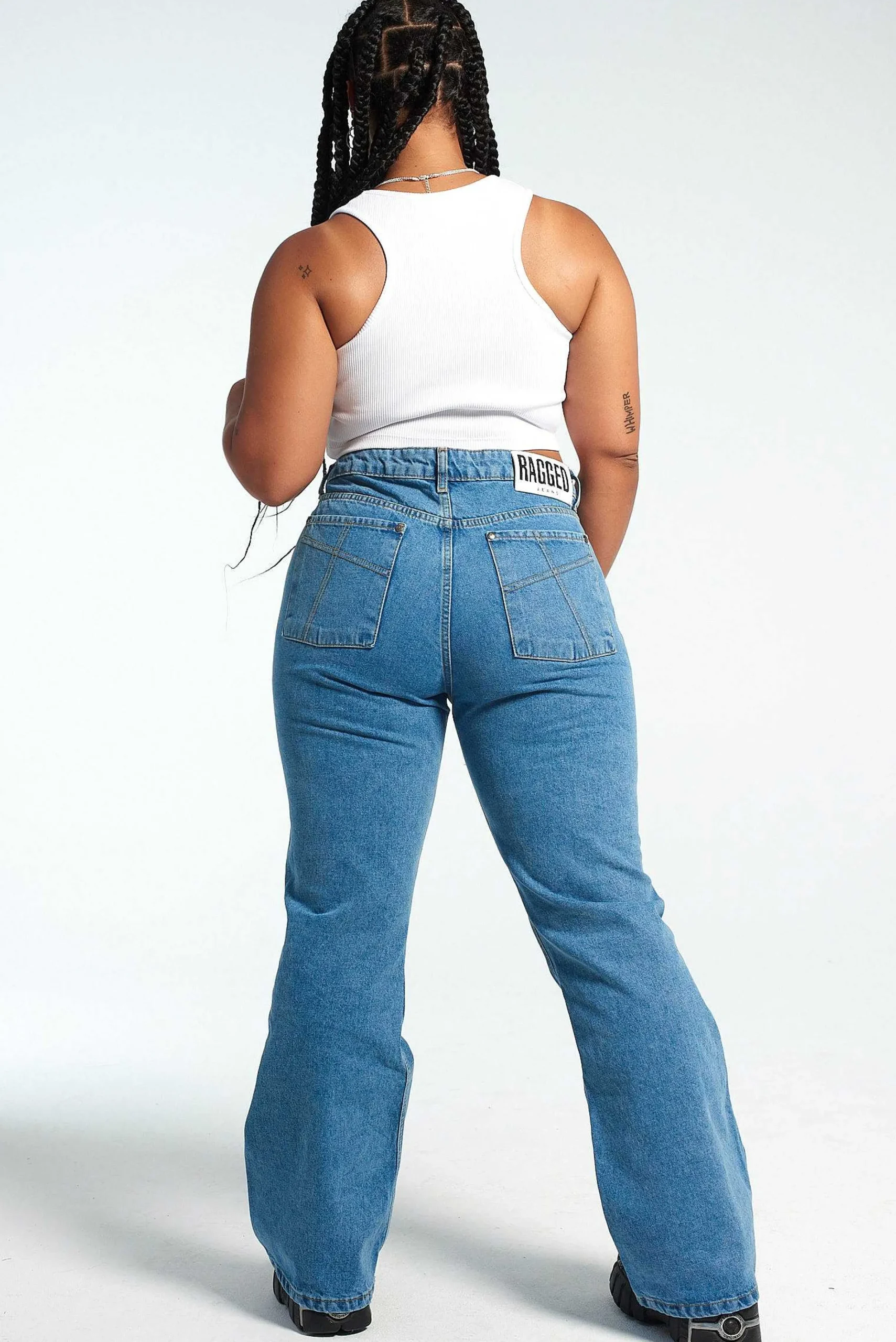 Organic Boot Cut Dakota Jean Light Blue