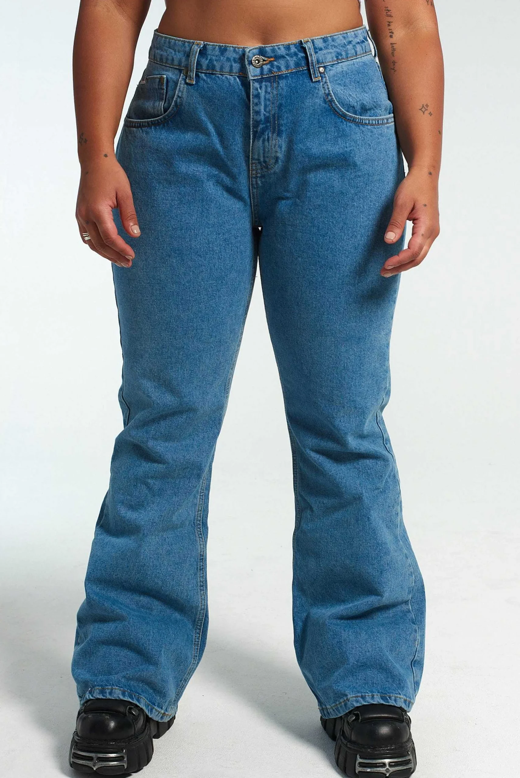 Organic Boot Cut Dakota Jean Light Blue
