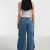 Organic Combat Release Jean Light Blue